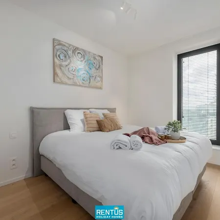 דירה Oosteroever Seaview - Luxury With Sea View In אוסטנדה